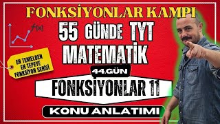 Fonksiyonlar Konu Anlatımı 11 | Fonksiyonlar Kampı  | 55 Günde TYT Matematik Kampı |  44. Gün