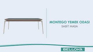 BELLONA USA Montego Walnut Carlino Marble Dining Table - The Classy Home