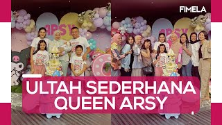 Anang-Ashanty Sederhana Rayakan Ultah Queen Arsy di Rumah, Kompak Pakai Baju Kembar