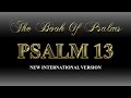 Psalm 13 | NIV | Audio Bible With Lyrics