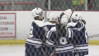 Pittsford, Victor hockey advance to Class A championship game