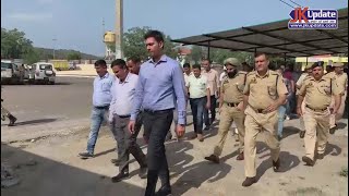 DC Kathua visits Lakhanpur, reviews Amarnath Yatra arrangements