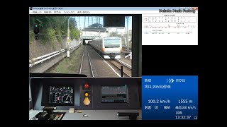 【鉄道運転シュミレーター】中央快速線　E233系　休日快速　豊田⇒東京