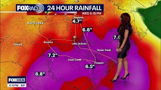 Houston weather: Rain chances through Memorial Day weekend