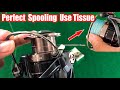 Pakai Tissue Metode Baru Sederhana CARA MENGGULUNG SENAR ke REEL | Spooling