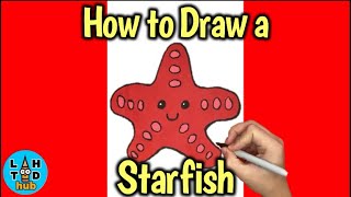 How to Draw a Starfish Step by Step