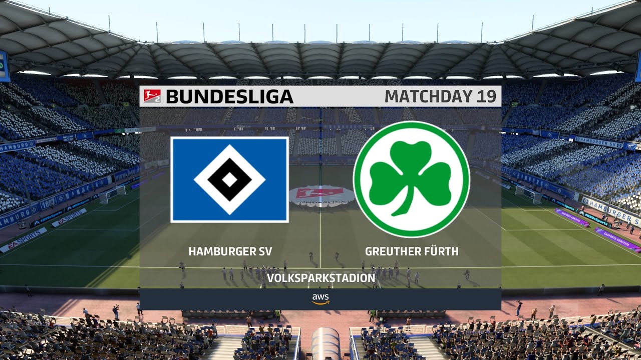 FIFA 21 | Hamburger SV Vs Greuther Furth - Germany 2.Bundesliga | 13/02 ...