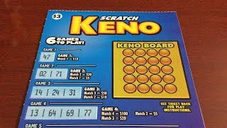 Welby's Winning Tickets 284 - $3: Scratch Keno