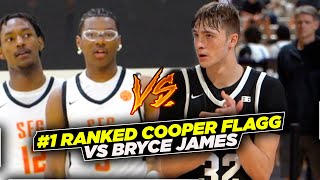 Bryce James VS The #1 Ranked Player Cooper Flagg! Went Down To The WIRE!!