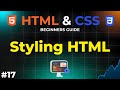 How to Style Your HTML with CSS | HTML and CSS Beginners Guide | IMS Coding