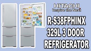 Hitachi R-S38FPHINX Fridge Intro and Review