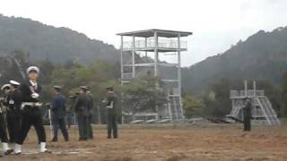 海上自衛隊　観閲行進　福知山駐屯地記念行事　　2010年10月31日