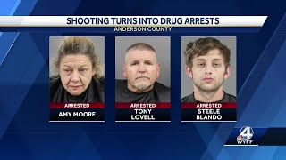 3 arrested, including victim, after Anderson County shooting, deputies say