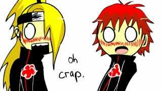 Deidara and Sasori funny 1