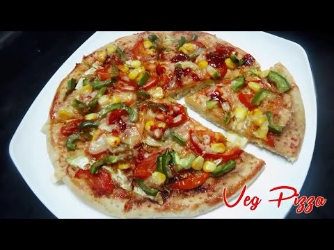 Vegetable Pizza(homemade) in Telugu (వెజిటబుల్ పిజ్జా) Vegetable Pizza(homemade) in Telugu (వెజిటబుల్ పిజ్జా)