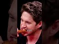 Niall Horan's reaction to every wing on Hot Ones #shorts