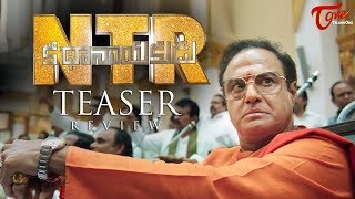 NTR Official Trailer Review | #NTRKathanayakudu #NTRMahanayakudu | NBK, Krish | TeluguOne