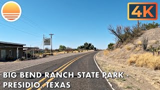 Big Bend Ranch State Park to Presidio, Texas! Drive with me!