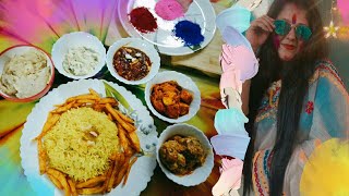 Every Holi Ever| Holi Special Veg Thali| Festival Thali in 60 mins| Dasgupta's Nest