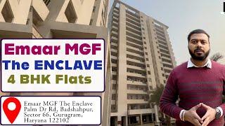 Emaar MGF The Enclave Golf Course Extension Sector 66, Gurgaon, 4 BHK Flats For  Sale 3 bhk flats