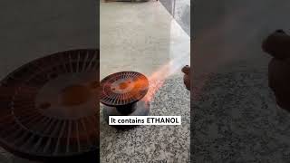 Why perfumes are flammable #perfumes #ethanol #flammable