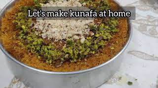 Kunafa Recipe | Crispy, Cheesy, and Irresistible Middle Eastern Dessert!\