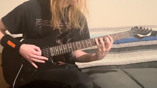 Flotsam and Jetsam - Blood in the Water (Guitar Cover)