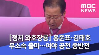 [정치 와호장룡] 홍준표·김태호 무소속 출마…여야 공천 종반전 (2020.03.10/뉴스외전/MBC)