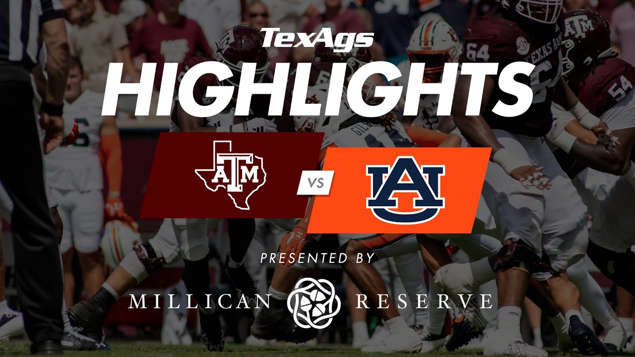 Highlights: Texas A&M 27, Auburn 10 - YouTube