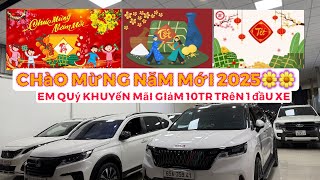 Chào mừng năm mới em Quý khuyến mãi giảm 10TR trên 1 đầu xe