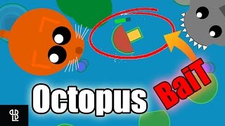 Mope.io Bait Trick Octopus | Mopeio New Octopus and animals update