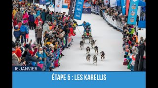 16/01/2024 - LGO 2025 - Live des départs : étape 5 aux Karellis