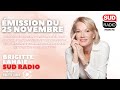 Brigitte Lahaie Sud Radio - Émission du 25 novembre