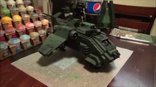 The Paintmarine's Workbench: Ep 2 - Anarchy Models Dragonscale Stencil