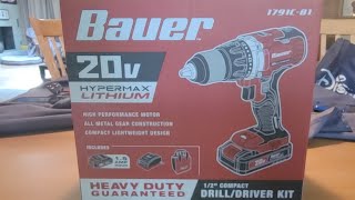 Bauer 20v HYPERMAX Lithium Unboxing Review