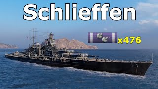 World of WarShips Schlieffen - 3 Kills 313K Damage