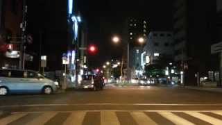 消防車帰還（車載動画）市川市chiba,Japan.