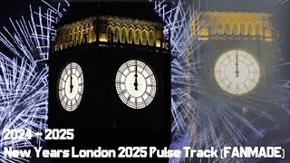 [FANMADE PULSE TRACK] Happy New Year Live! 🎆 London Fireworks 2025 🔴 BBC