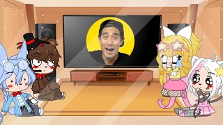 The Toys react to Zach King || Gacha Club || FNaF || 100+ sub Special! (old)