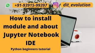 #5 Jupyter notebook vs Default python vs ipython IDE # python beginners tutorial 2022