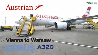 [4K60FPS] LIKE IT SHOULD BE Vienna to Warsaw on Austrian A320 [FULL FLIGHT TRIP REPORT]