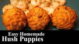 Easy Homemade Hushpuppies | HUSH PUPPY | Southern Fried Food | The Southern Mountain Kitchen