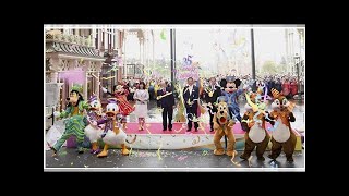 ミッキーら開園３５年祝う　東京ディズニーランド- エンタメ