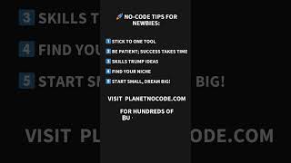 🚀 No-code tips for newbies | Bubble.io Tutorials | Planetnocode.com