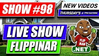 How to Wholesale Real Estate Free Training [LIVE SHOW Flippinar #98]