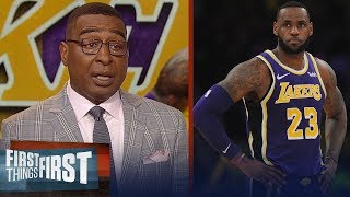 Lakers should consider trading LeBron, talks Ty Lue - Cris Carter | NBA | FIRST THINGS FIRST
