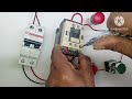 dol starter connection with indicator direct online starter explained with circuit diagram