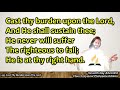 sdah 455 cast thy burden upon the lord