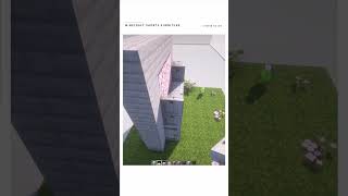 【マイクラ】超かわいすぎる🌸ミニ建築をつくる！　#shorts