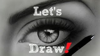 Let's Draw! - Realistic Eye